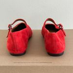 Madewell The Remy Mary Jane Flat in Bandana Red, size 8 1/2 Photo 5