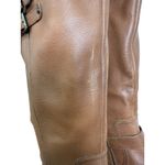 Naturalizer Jessie Leather Knee High Riding Boots Wide Calf Brown Cinnamon US 12 Photo 5