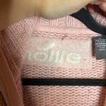 Y2K Nollie PacSun blush pink Angora blend zip up cardigan sweater Size XS Photo 4
