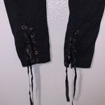 Miss Juli black lace up stretchy casual leggings Size undefined Photo 1