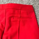 Anthropologie  THE ESSENTIAL TROUSERS in Vibrant Red size 2 NEW Christmas Photo 11