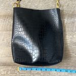 Street Level  Embossed Croc Faux Leather Shoulder Bag Photo 2
