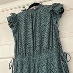 Ulla Johnson  Lucille Midi Dress Atlantic Eyelet Lace Cottagecore Blue Size 4 Photo 13