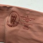 Free People We Are HAH Cami BrHAH Bralette Copper Rose Pink L Photo 4