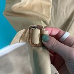 Christian Dior Vintage Tan Double Breasted Trench Coat Designer Size 46R Photo 5