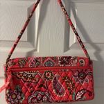 Vera Bradley Rasberry Fizz Floral Small Rectangle Purse Bag Hot Pink Bag Photo 4
