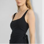 Aritzia  Wilfred Saturn Wrap Mini Dress Black XL $68 Photo 4