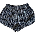 Forever 21 Black and White Boho Shorts Photo 0