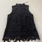Adrienne Vittadini  Lace Overlay Sleeveless Top Photo 1