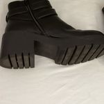 Madden Girl  Black Ankle Boots with Double Buckle Photo 4