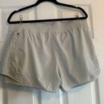 Mondetta Running Shorts Athletic Leopard Print Trim Activewear Gray L Photo 6