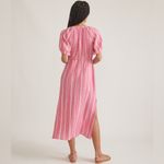 Marine layer NWT Erin Stripe Belted Double Cloth Shirt Dress Size XS Photo 3