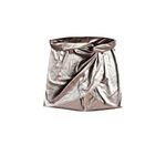 SKIMS  Brown Velvet Mini Skirt Photo 1