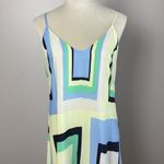 Maeve Anthropologie Color Block Geometric Maxi Dress Sleeveless Size Small Photo 4