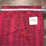 Celebrity Pink Red Tango Snakeskin Print Skinny Jeans Size 11/30 New with Tags Photo 10