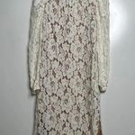 WAYF Lace Emma Midi Dress Size Medium Photo 2