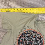 Vintage Max 2003 Tan with Grey Orange Graphic Women's Short Sleeve Tee Medium Photo 9