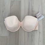 Panache Womens Bra Size 38F Beige Porcelain 3370 Strapless Molded Convertible Photo 1