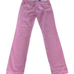 AG Adriano Goldschmied Adriano Goldschmied Pants Womens Size 29R The Stilt Pink Cigarette Leg Jeans Photo 0