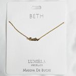 Marina De Buchi “Beth” Personalized Name Necklace Photo 0