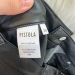 Pistola  Cassie wide leg flare faux leather pants black Photo 10