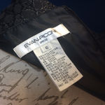 Evan Picone  Cap Sleeve Little Black Sparkle‎ Cocktail Dress Photo 4