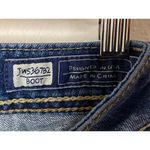 Miss Me  Jeans Medium Wash Low Rise Boot Cut Studs/Gems‎ Size 28 Photo 5