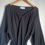 Apiece Apart  isla BLack Shorts Romper Photo 3