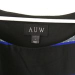 AUW wide sheer sleeves boho style dress Size Large Photo 1