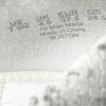 Franco Sarto Gray Embossed Snakeskin Slip On Loafer Sneaker, Size 7.5 Photo 10