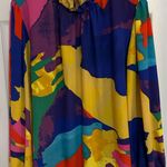 New York And Company  multicolored Blouse XL Photo 0