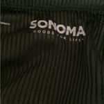 Sonoma Maternity Size S Goods For Life Black Over-The-Belly Wide Leg Pants. New Photo 5