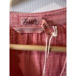 Faherty  Dream Cotton Gauze Kasey Dress Organic Boho Beach Coral XXS Oversized Photo 5