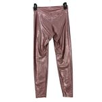 HEROINE SPORT $99 Marvel Shimmering Pink Rose Gold Leggings M Size M Photo 6