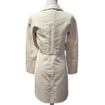 Michael Kors Made in Italy Cream Cotton Coat – Quiet Luxury, Size 2 Photo 3