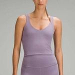 Lululemon  Align Nulu Cropped Tank Top in Purple Ash Size 6 Photo 0