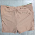 NWT Citrus Tie Dye Blue Pink Yellow Peach Ruched Waistband Swim Boy Shorts Large Photo 5