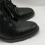 Easy Street Becker Stacked Heel Ankle Boot Womens 8.5M Black Faux Leather Shoe Photo 6