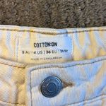 Cotton On White Denim Cargo Shorts Photo 4