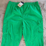 NWT The North Face Women's FlashDry Utility Cargo Pants Optic Emerald‎ Size 3XL Photo 6