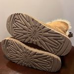 UGG  Mini Brigette Bow Chestnut Boots SZ 8 Photo 5