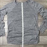Athleta  Heather Gray Long Sleeve Top Photo 2