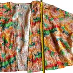 Anthropologie Open Front Wide Sleeve Cropped Floral Lace Shrug Photo 6