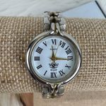 Vintage Oleg Cassini Silver & Gold Tone Watch *Needs Battery* Photo 7