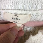 Entro Anthropologie  lace up‎ sweater women’s size small Photo 4