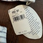 AMBER BAY white with metallic silver bikini, size 8, NWT Photo 5