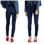 Levi's Women's Jeans Size 26 Denim 720 High Rise Super Skinny Blue Jeans Photo 1