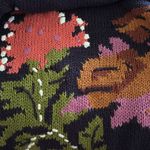 VTG 90’s Melrose Floral Over Sized Sweater Sz SP Cottagecore Peasant Y2K Grunge Purple Photo 6