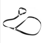 Black Harness Belt Punk Festival Steampunk New Photo 5