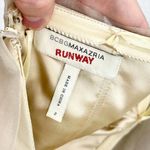 BCBGMAXAZRIA  Dress Women Size 2 Runaway Silk Strapless Mini Organza Cream Event Photo 2
